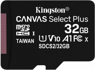 Kingston Canvas Select Plus 32 GB (SDCS2/32GB) microSD kullananlar yorumlar